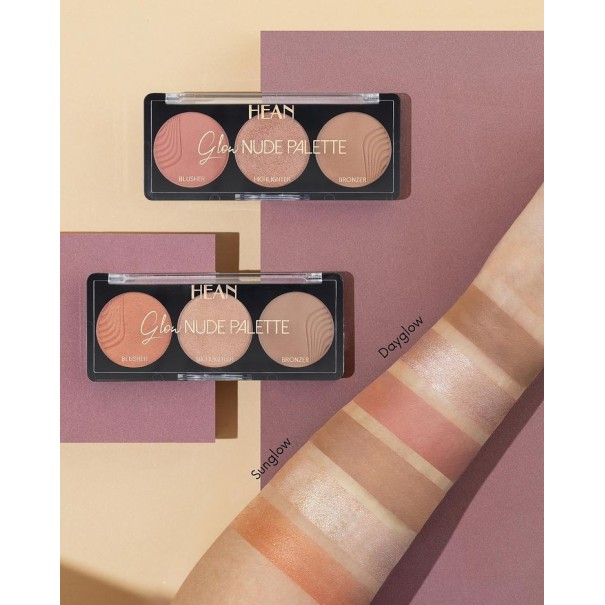 Palette Hean GLOW NUDE PALETTE Couleur 1 DAYGLOW