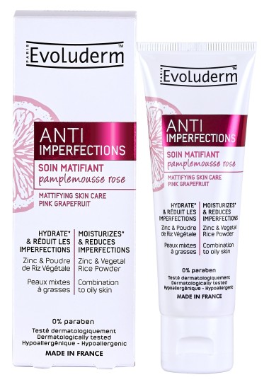 Crème anti-imperfection evoluderm  ANTI IMPERFECTION - evoluderm