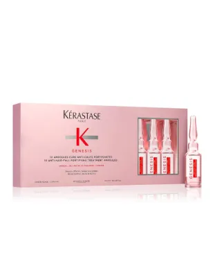 Ampoules Anti-Chute KÉRASTASE  CURE ANTI CHUTE FORTIFIANT 10X6 ML - KÉRASTASE