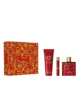 COFFRET EAU DE PARFUM HOMME VERSACE  EROS FLAME - EAU DE PARFUM - VERSACE