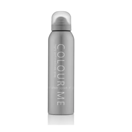 COLOUR ME Body Spray silver sport for Men 150ml - Colour me