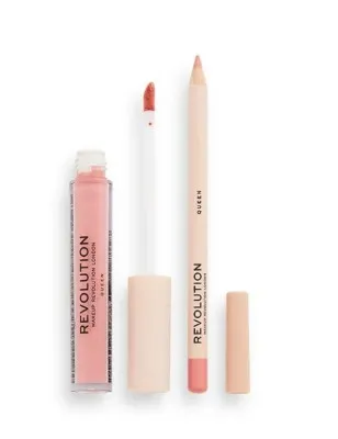 Lipstick REVOLUTION  LIP SET LIP CONTOUR QUEEN