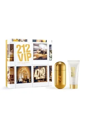 COFFRET EAU DE PARFUM FEMME CAROLINA HERRERA  212 VIP 80ML - CAROLINA HERRERA