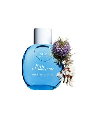 Eau Ressouçante CLARINS  SÉRÉNITÉ, FRAÎCHEUR, DOUCEUR EAU DE SOINS PARFUMÉE