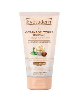 Gommage evoluderm DÉLICE DE KARITÉ 150ML - evoluderm