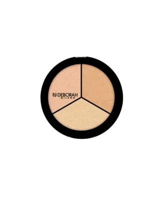 HIGHLIGHTER DEBORAH TRIO PALETTE - DEBORAH