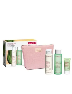 Coffret CLARINS  DÉMAQUILLANTS PARFAITS PEAUX MIXTES À GRASSES - CLARINS