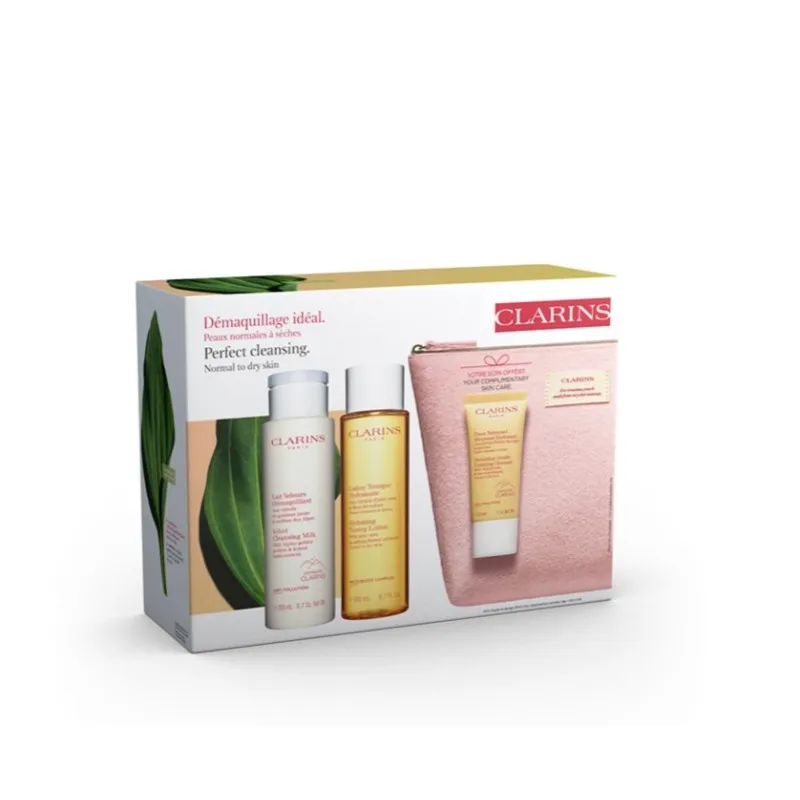 Coffret CLARINS  DÉMAQUILLANT PREMIUM PEAU NORMALE