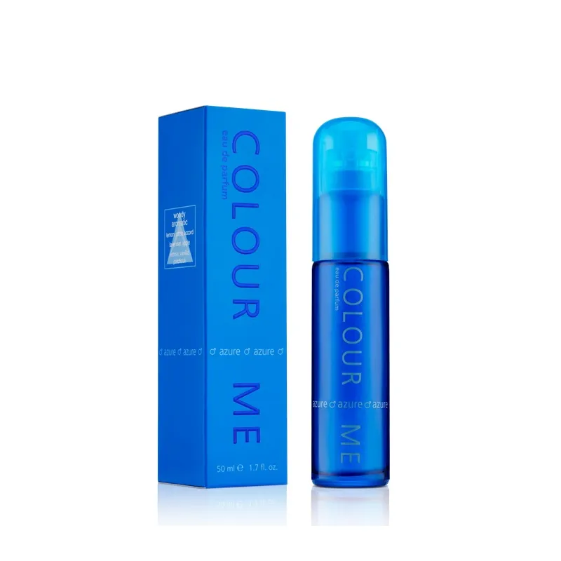 Eau de Parfum Homme Colour me  AZURE  50ML