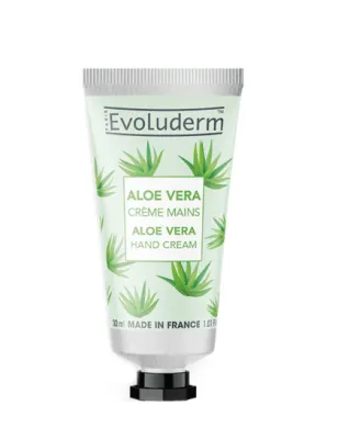 Creme  evoluderm  CRÈME MAINS ALOE VERA - evoluderm