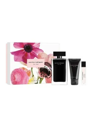 Coffret Parfum Femme NARCISO RODRIGUEZ  FOR HER EAU DE TOILETTE100ML - NARCISO RODRIGUEZ