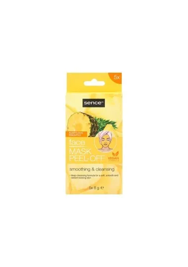 Masque peeling visage Sence  PEEL-OFF VISAGE ANANAS 5X8GR - Sence