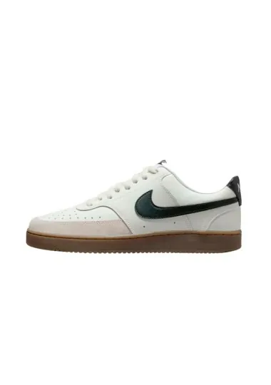 Nike Homme – Nike Court Vision Low – Voile/Brun clair/Blanc/Noir - NIKE