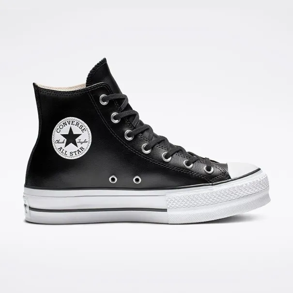 Converse – Chuck Taylor All Star Lift Cuir – Noir - CONVERSE